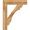 Ekena Millwork Olympic Block Rough Sawn Bracket, Western Red Cedar, 6"W x 34"D x 42"H BKT06X34X42OLY05RWR - alternate 4